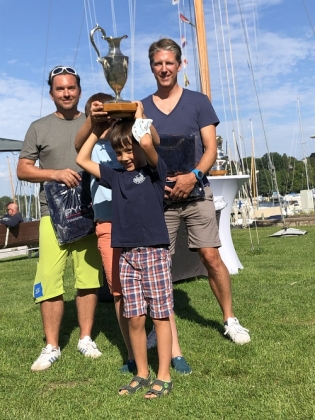 1. Platz H-Boote: Andreas Krause (VSaW)